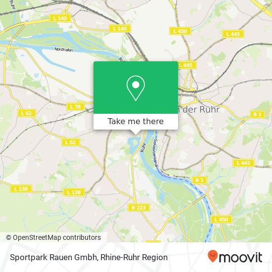 Sportpark Rauen Gmbh map