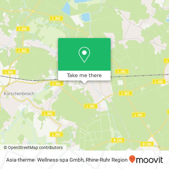 Asia-therme- Wellness-spa Gmbh map