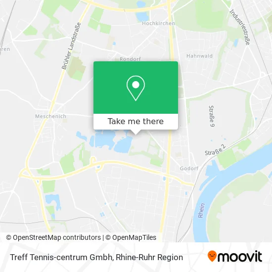 Treff Tennis-centrum Gmbh map
