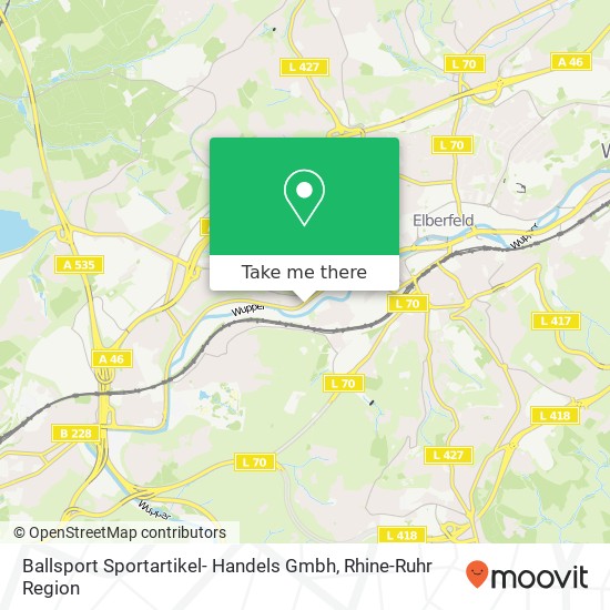 Карта Ballsport Sportartikel- Handels Gmbh
