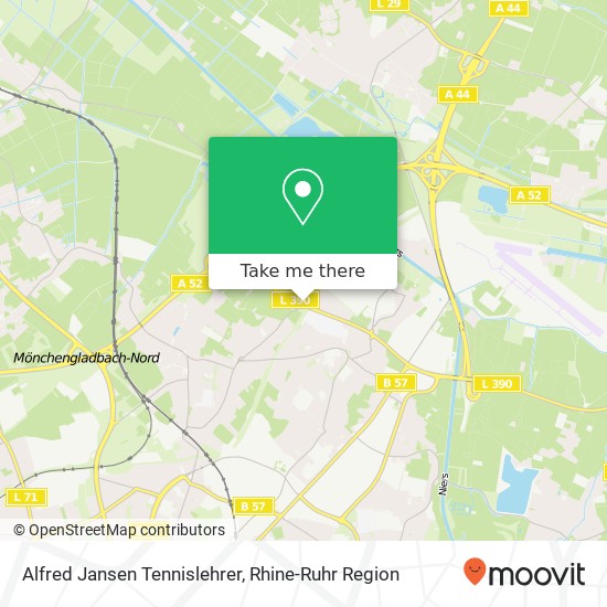 Карта Alfred Jansen Tennislehrer