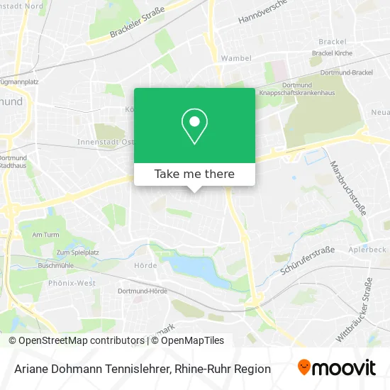 Карта Ariane Dohmann Tennislehrer