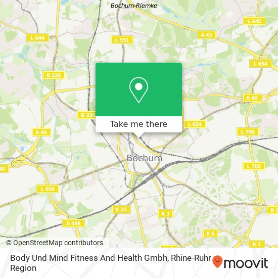 Body Und Mind Fitness And Health Gmbh map