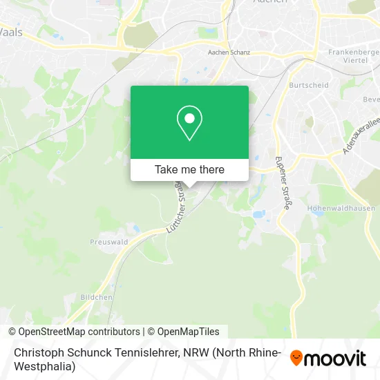 Карта Christoph Schunck Tennislehrer