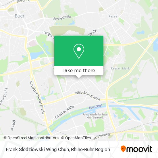Frank Sledziowski Wing Chun map