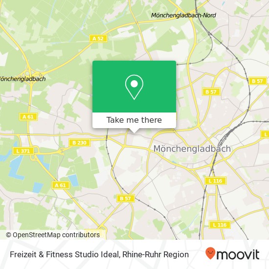 Freizeit & Fitness Studio Ideal map