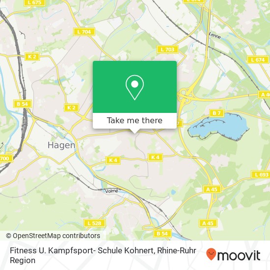 Fitness U. Kampfsport- Schule Kohnert map