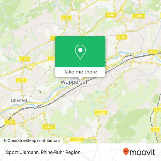 Sport Ulsmann map