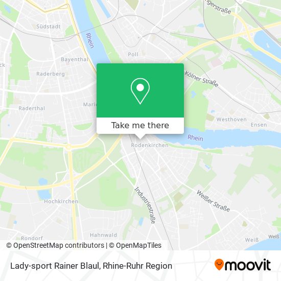 Lady-sport Rainer Blaul map