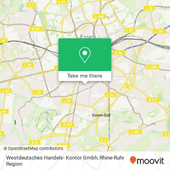 Карта Westdeutsches Handels- Kontor Gmbh