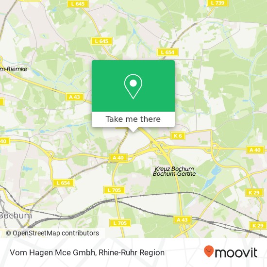 Vom Hagen Mce Gmbh map