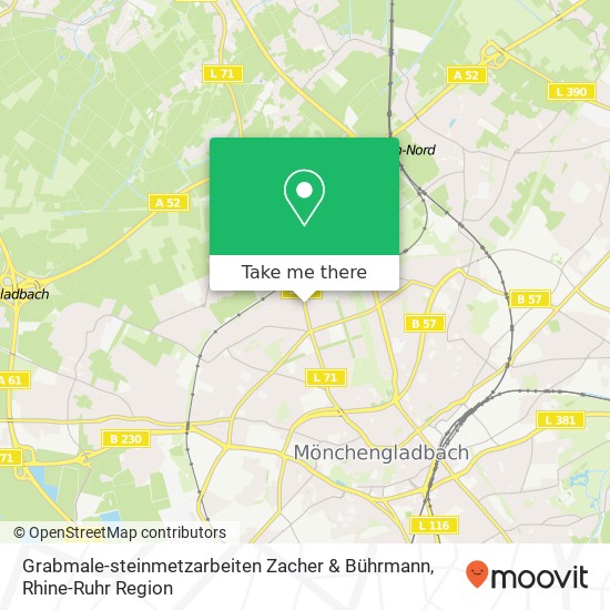 Grabmale-steinmetzarbeiten Zacher & Bührmann map