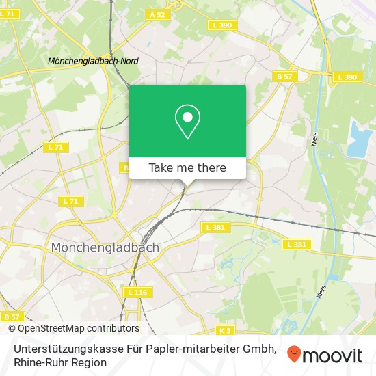 Unterstützungskasse Für Papler-mitarbeiter Gmbh map