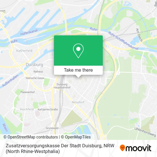 Карта Zusatzversorgungskasse Der Stadt Duisburg