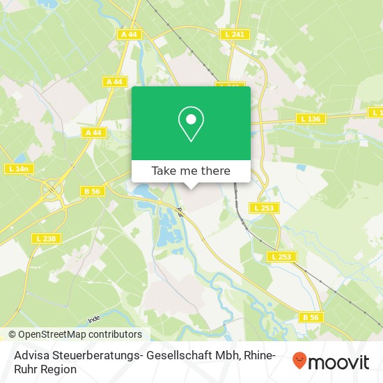 Advisa Steuerberatungs- Gesellschaft Mbh map