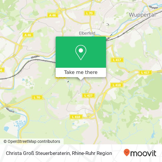 Christa Groß Steuerberaterin map