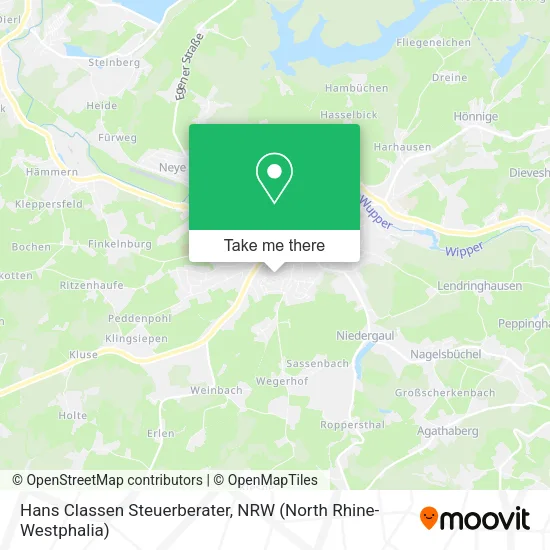 Карта Hans Classen Steuerberater
