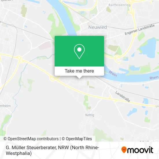 Карта G. Müller Steuerberater