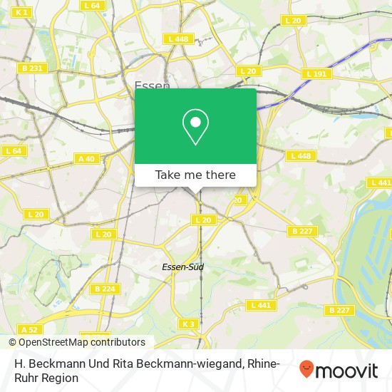 Карта H. Beckmann Und Rita Beckmann-wiegand