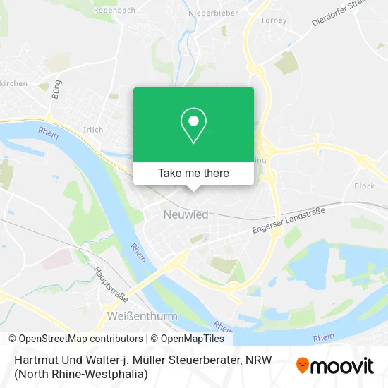 Карта Hartmut Und Walter-j. Müller Steuerberater