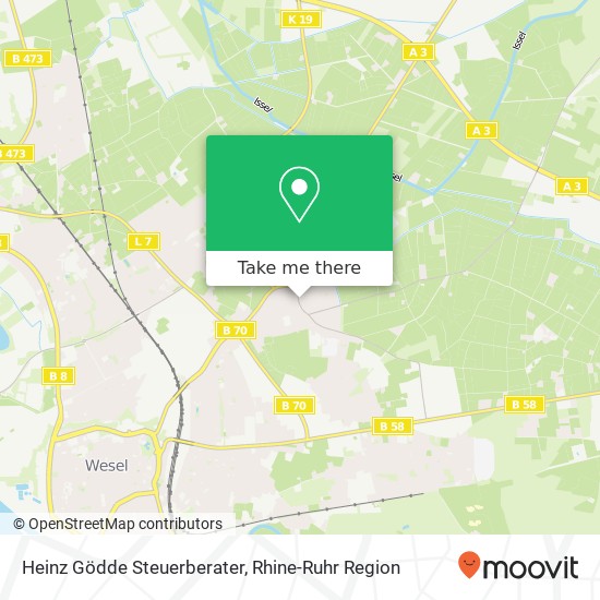 Heinz Gödde Steuerberater map