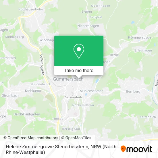 Карта Helene Zimmer-gröwe Steuerberaterin
