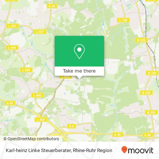 Karl-heinz Linke Steuerberater map
