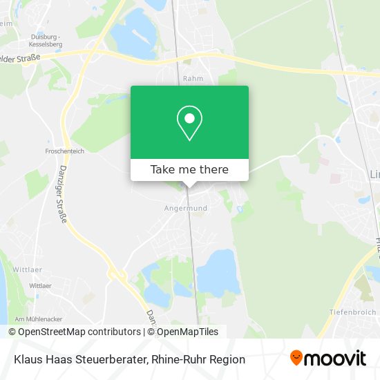 Klaus Haas Steuerberater map