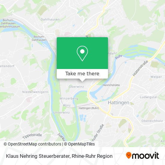 Klaus Nehring Steuerberater map