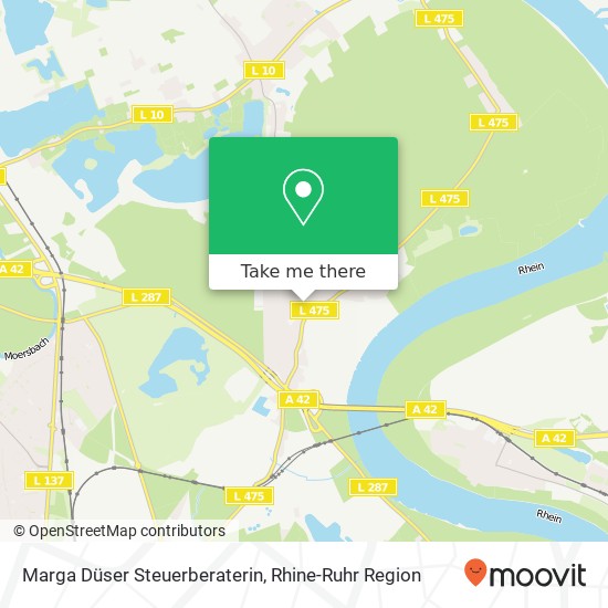 Marga Düser Steuerberaterin map