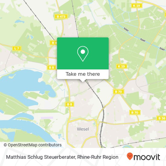 Matthias Schlug Steuerberater map