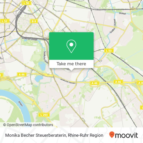 Monika Becher Steuerberaterin map