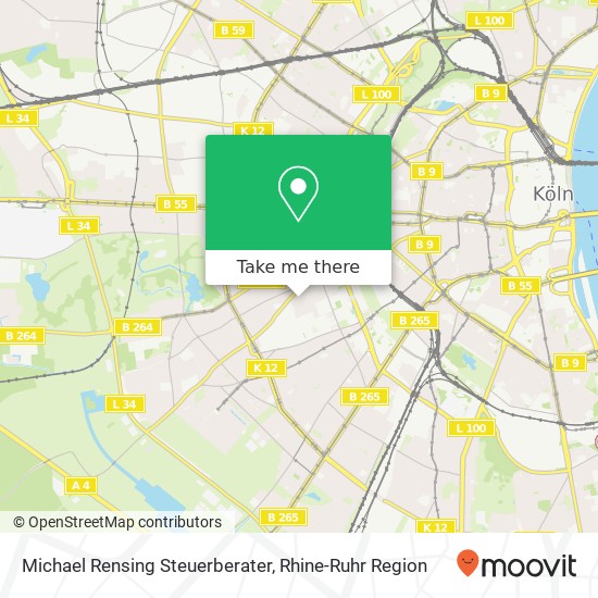 Michael Rensing Steuerberater map