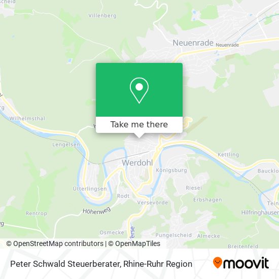 Peter Schwald Steuerberater map