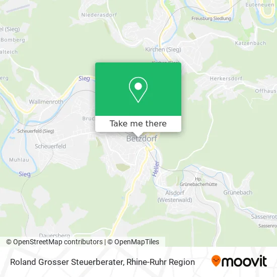 Roland Grosser Steuerberater map