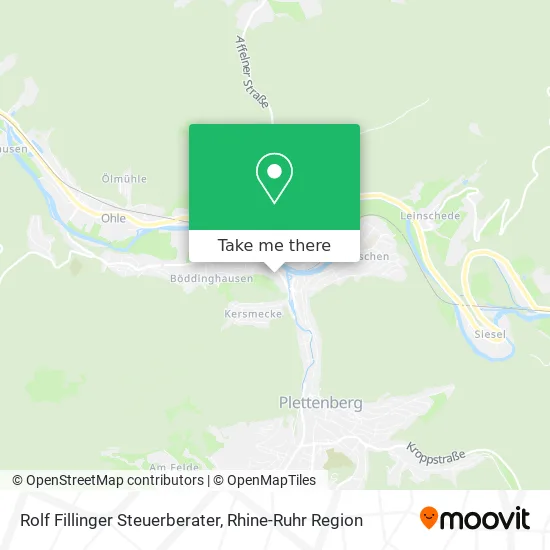 Карта Rolf Fillinger Steuerberater