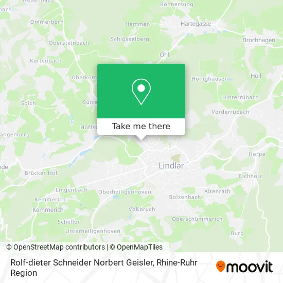 Карта Rolf-dieter Schneider Norbert Geisler