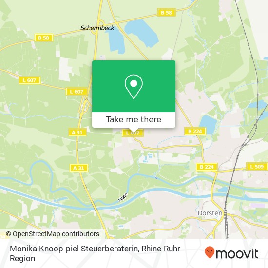 Monika Knoop-piel Steuerberaterin map