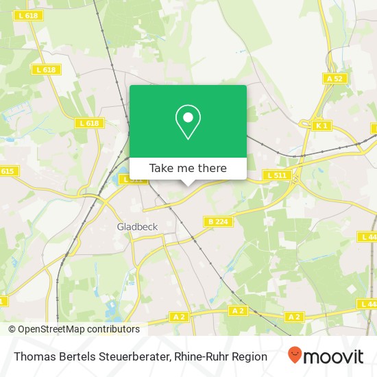 Thomas Bertels Steuerberater map