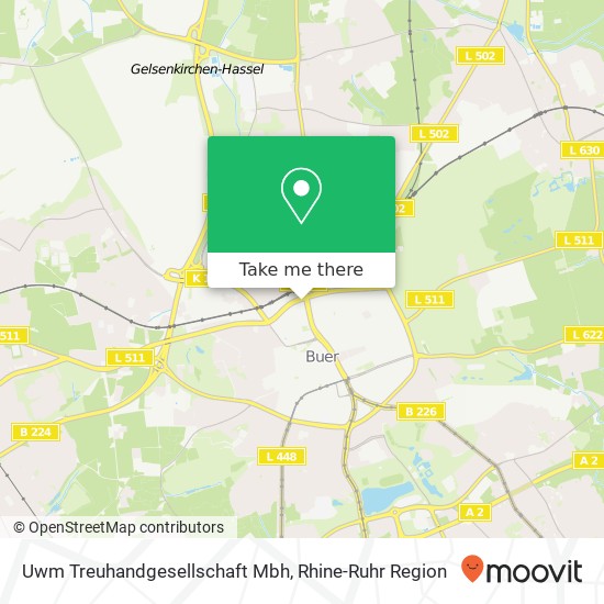 Карта Uwm Treuhandgesellschaft Mbh