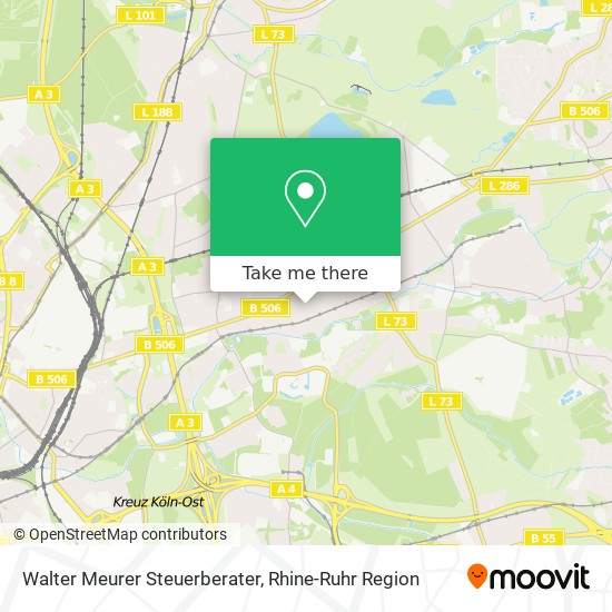 Walter Meurer Steuerberater map
