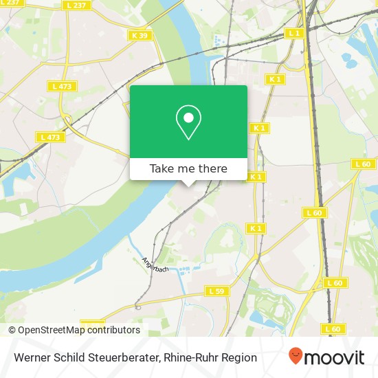 Werner Schild Steuerberater map