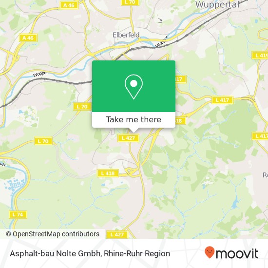 Asphalt-bau Nolte Gmbh map