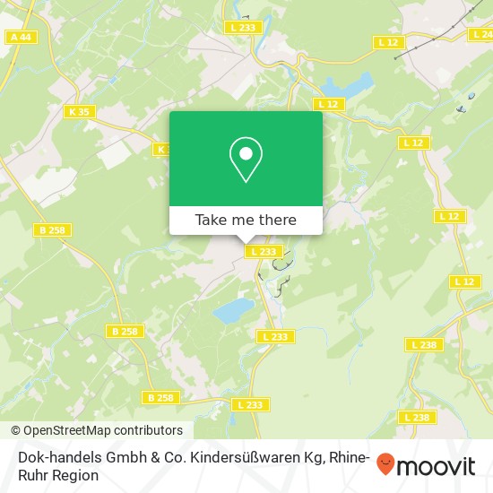 Dok-handels Gmbh & Co. Kindersüßwaren Kg map