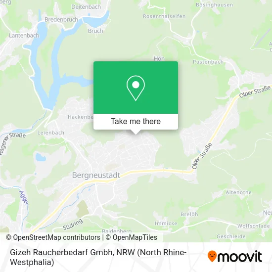 Карта Gizeh Raucherbedarf Gmbh