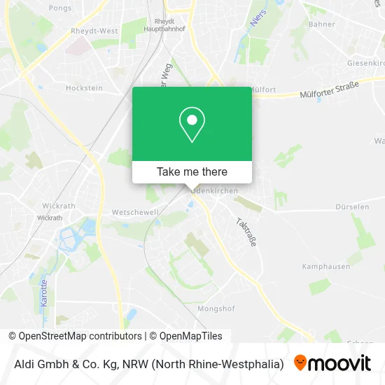 Aldi Gmbh & Co. Kg map