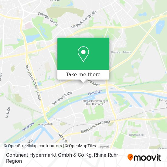 Continent Hypermarkt Gmbh & Co Kg map