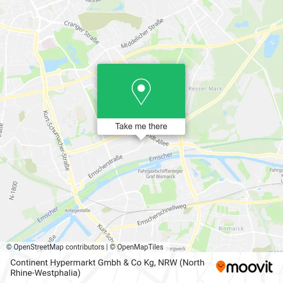 Continent Hypermarkt Gmbh & Co Kg map