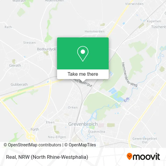 Real map