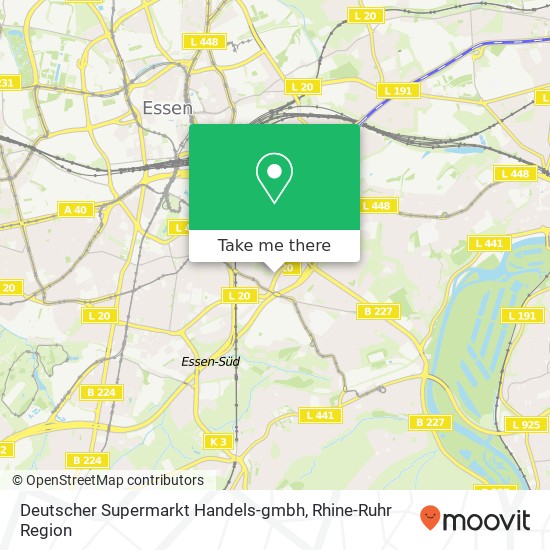 Deutscher Supermarkt Handels-gmbh map